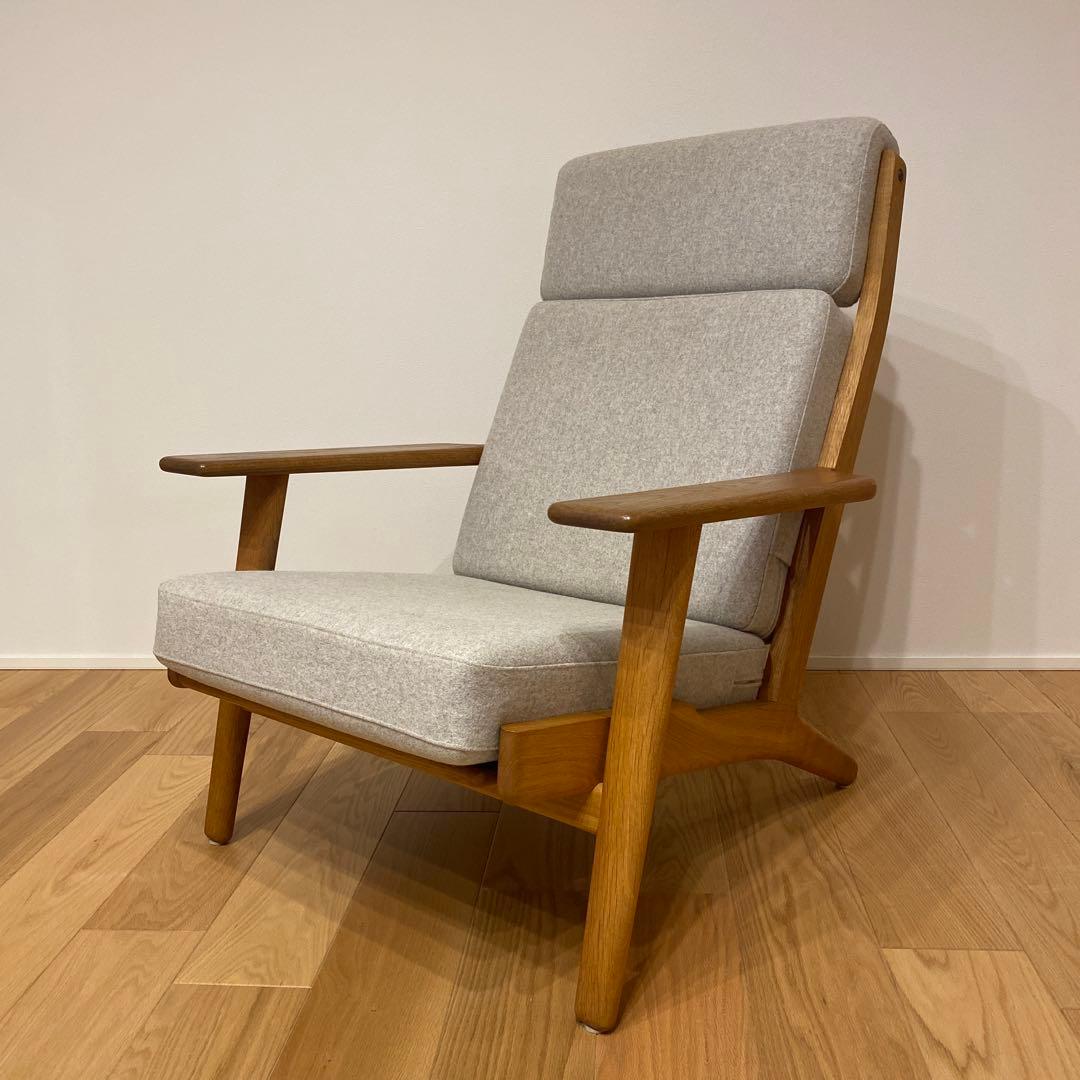 北欧ヴィンテージ ハンス J. ウェグナー　GE290A ハイバック　チェア ハンスウェグナー GE290A 1人掛けソファ 北欧家具