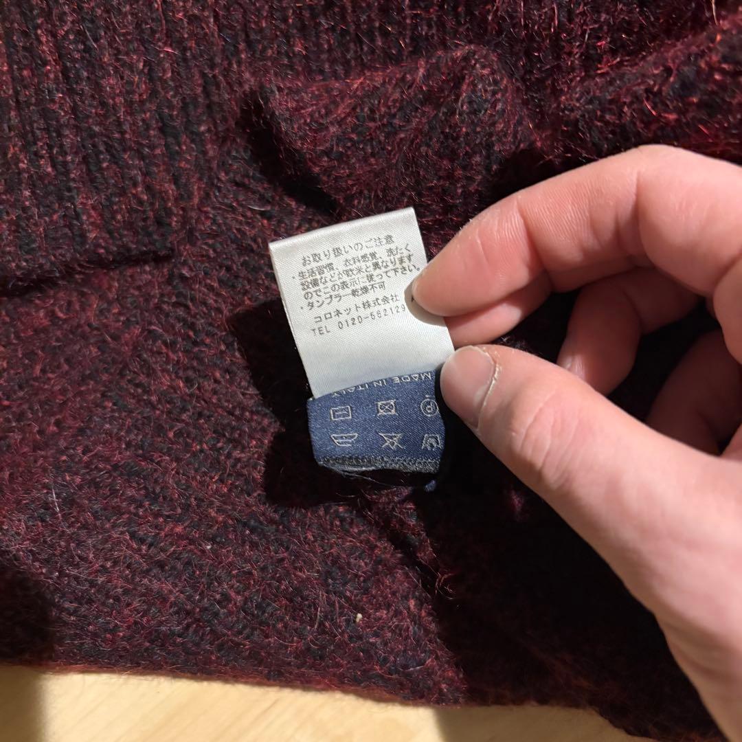 月末特価【極美品】ルカ期 LANVIN ニット モヘア S archive 月末特価【極美