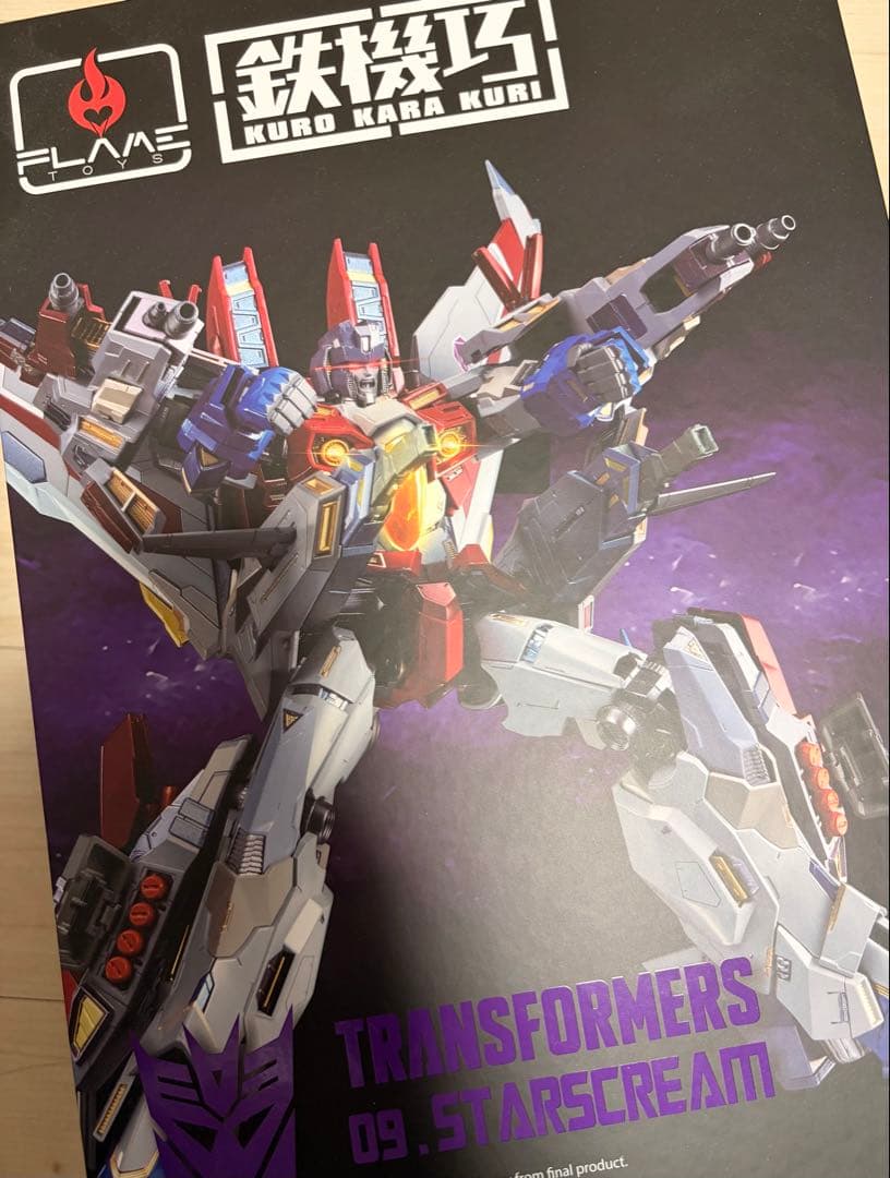 鉄機巧　FLAME TOYS トランスフォーマー　スタースクリーム 限定販売】鉄機巧 トランスフォーマー スタースクリーム[Flame Toys