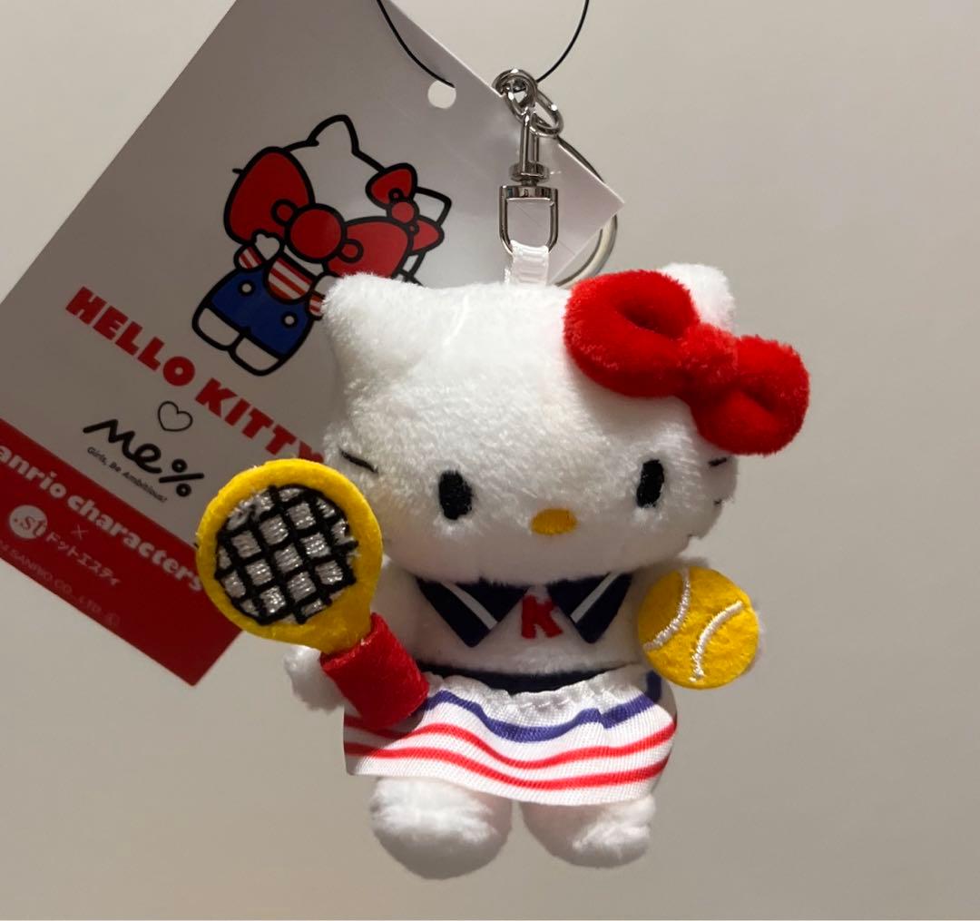 ハローキティ キーホルダー テニス キーチェーン Me%ローリーズ