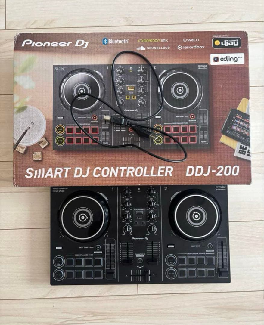 ddj-200 DJコントローラー Pioneer Pioneer DJ DDJ-200 Smart DJ Controller, Black : Amazon.it