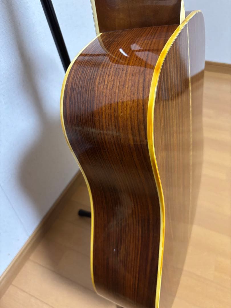 程度上々❗️レア‼️初期型 大文字ロゴCAT'S EYESアコギCE300調整済