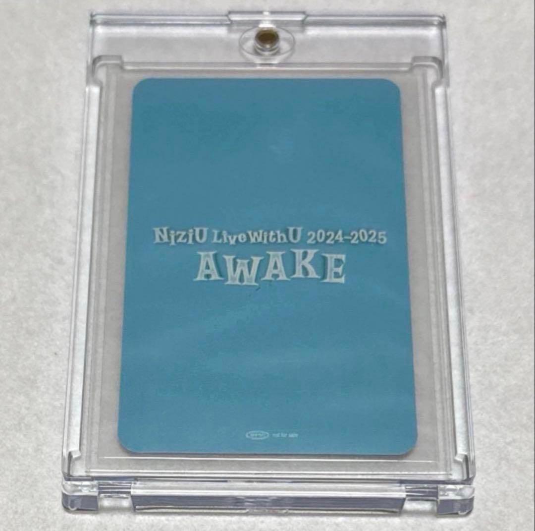 NiziU リマ AWAKE 直筆サイン フォトカード - メルカリ