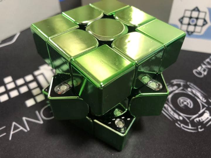 GAN 356XSM llic「電気メッキ」緑色 ルービックキューブ ルービックキューブとガンキューブの6面の色の違い | トイコレ 人生は
