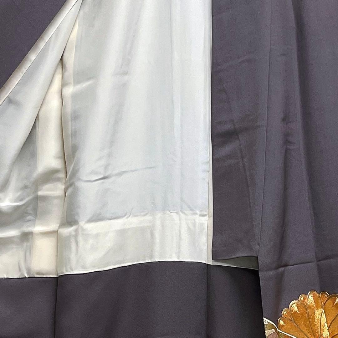 色留袖 金駒刺繍 三つ紋 菊花 七宝 青海波 松竹梅 着物 092a u - メルカリ