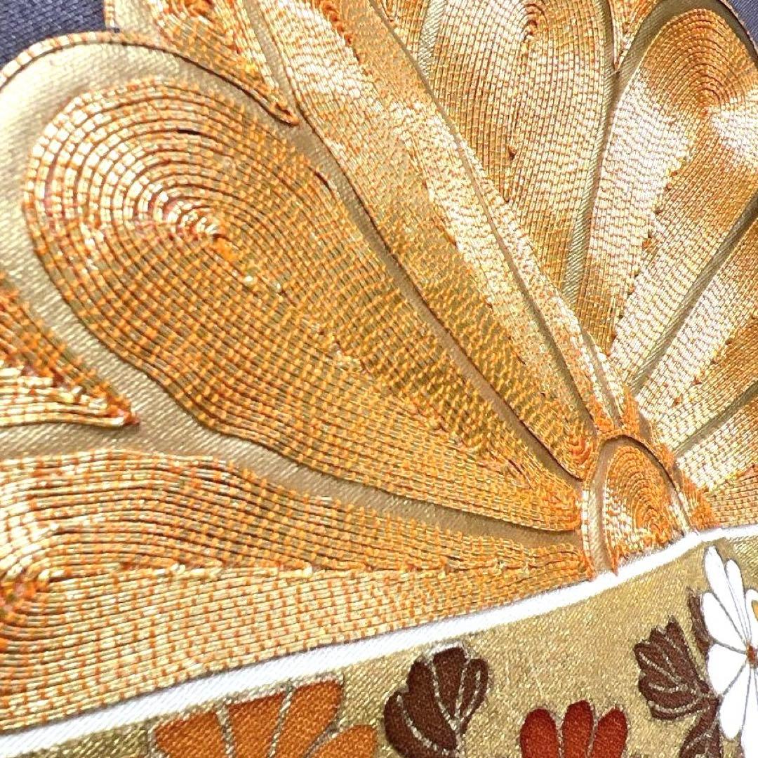 色留袖 金駒刺繍 三つ紋 菊花 七宝 青海波 松竹梅 着物 092a u - メルカリ