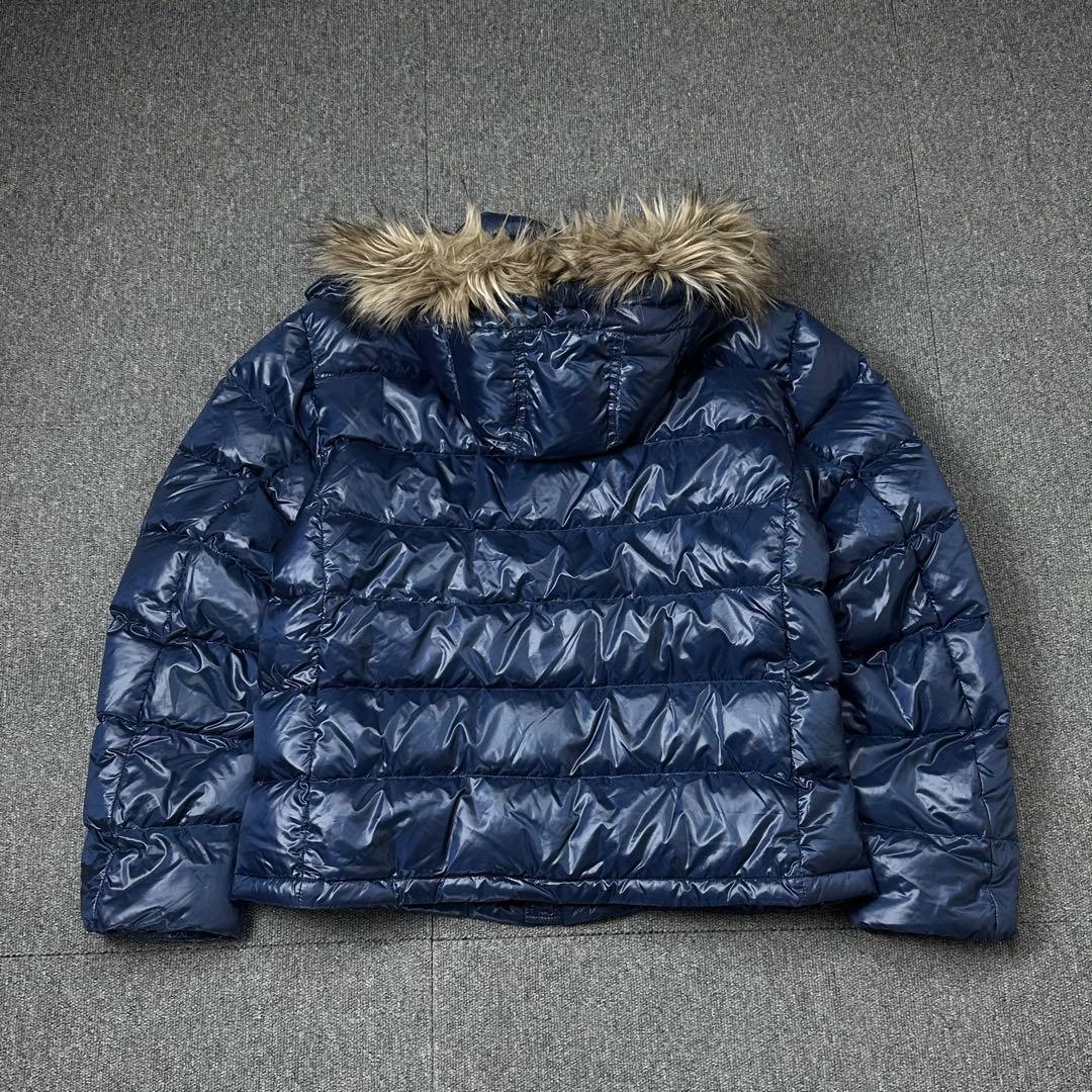 00s UNIQLO y2k アーカイブ ファー付き ダウンジャケット パーカー