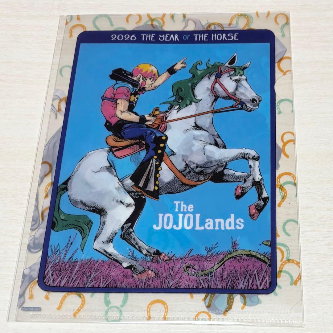 ジョジョランズ スティール・ボール・ラン クリアファイル ウルトラ