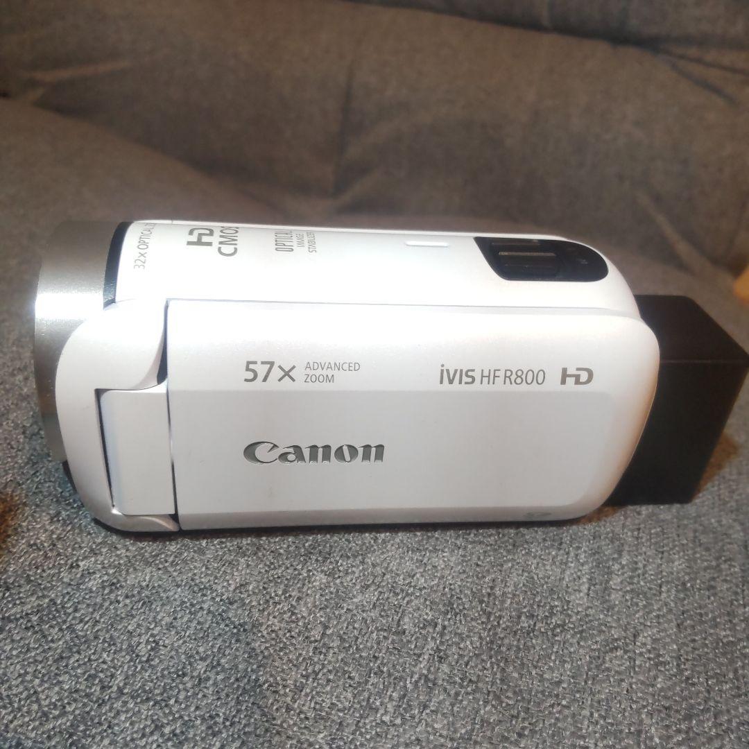 Canon iVIS HF R800 ホワイト - メルカリ