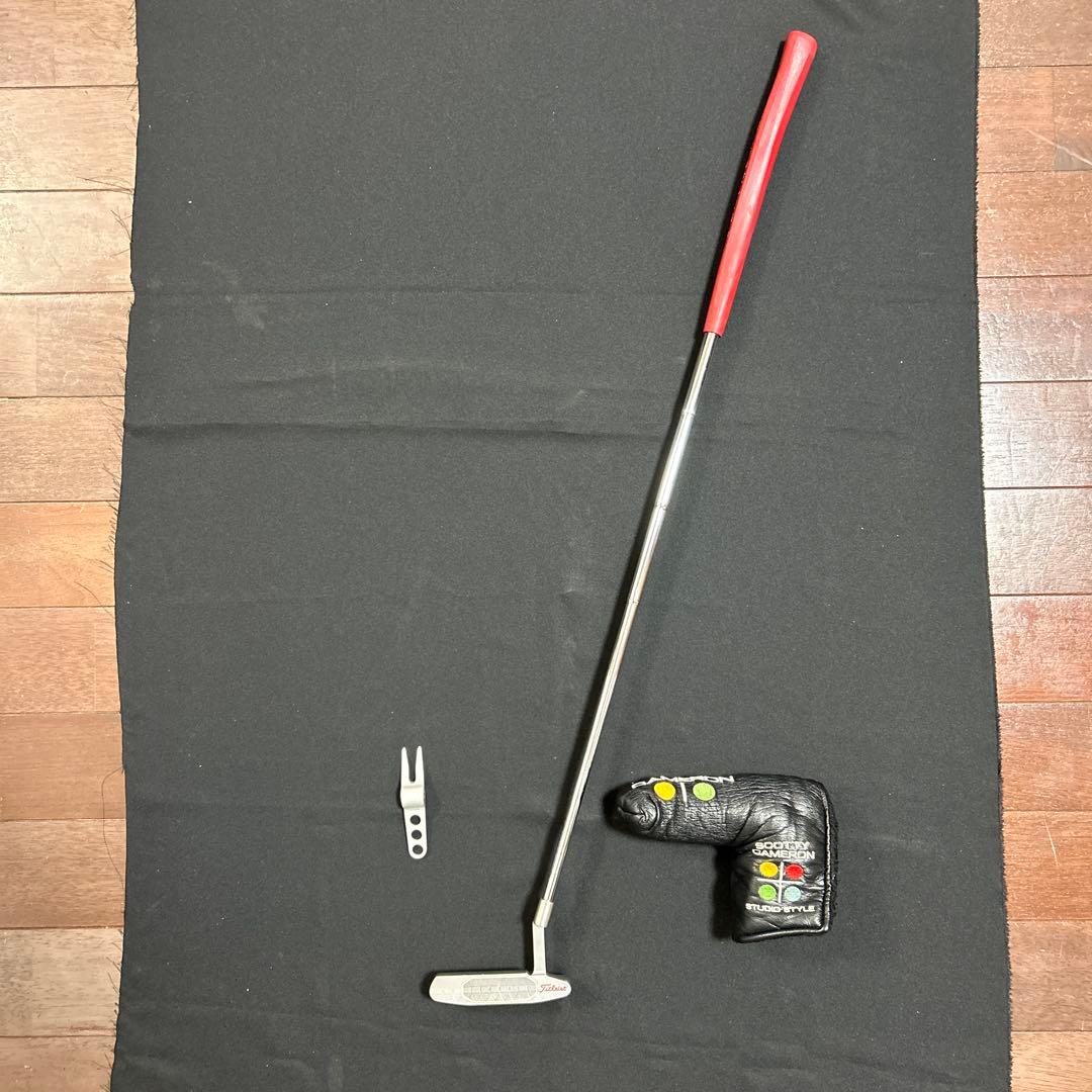 スコッティキャメロンニューポート2 33インチ ヘッドカバー、グリーン