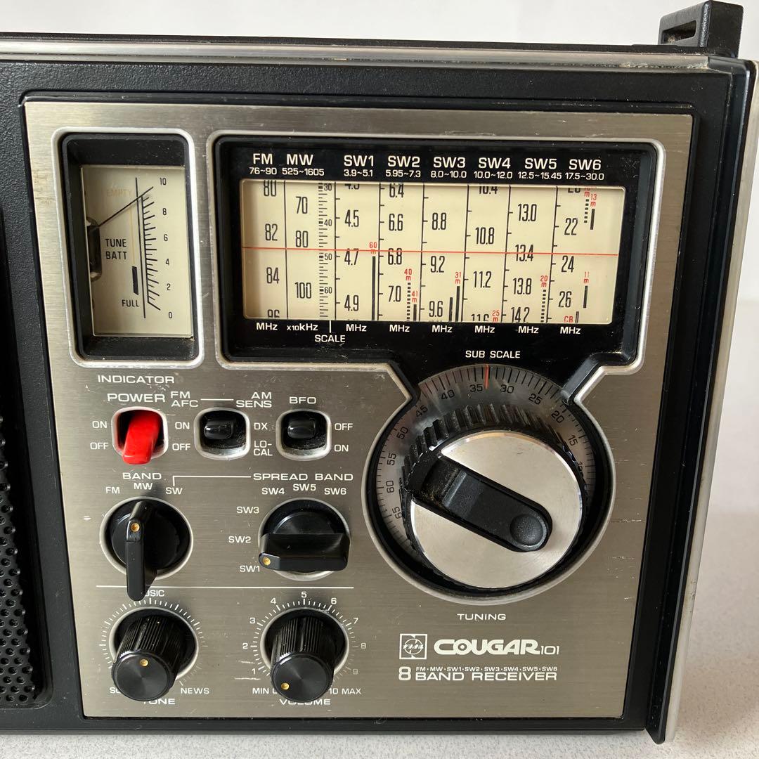 ナショナルBCLラジオ クーガー 101 完動品 - メルカリ