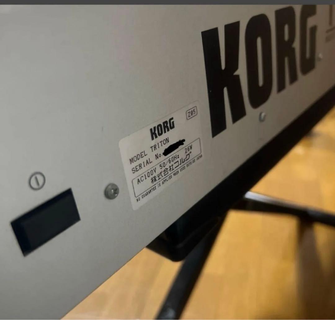KORG TRITON シンセサイザー 音源モジュール EXB-PCM04搭載 - メルカリ