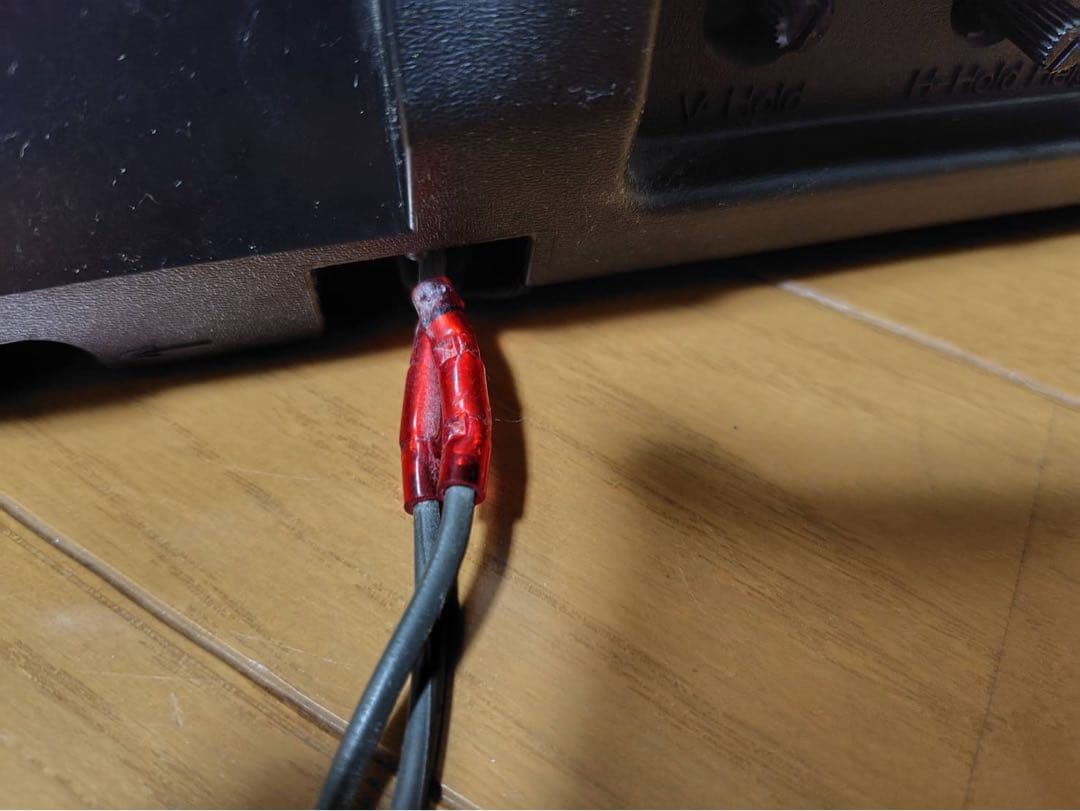 ブラウン管白黒テレビ TR-903E 緑 ナショナル レトロ - メルカリ