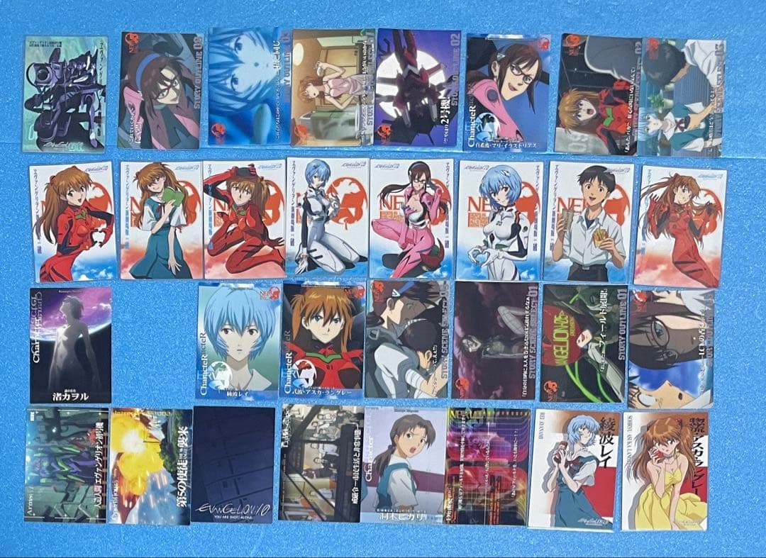 ★希少★ エヴァンゲリオン 新劇場版：序　破　カードダスマスターズ　31枚 バンダイより「復刻カードダスマスターズ 新世紀エヴァンゲリオン 第壱