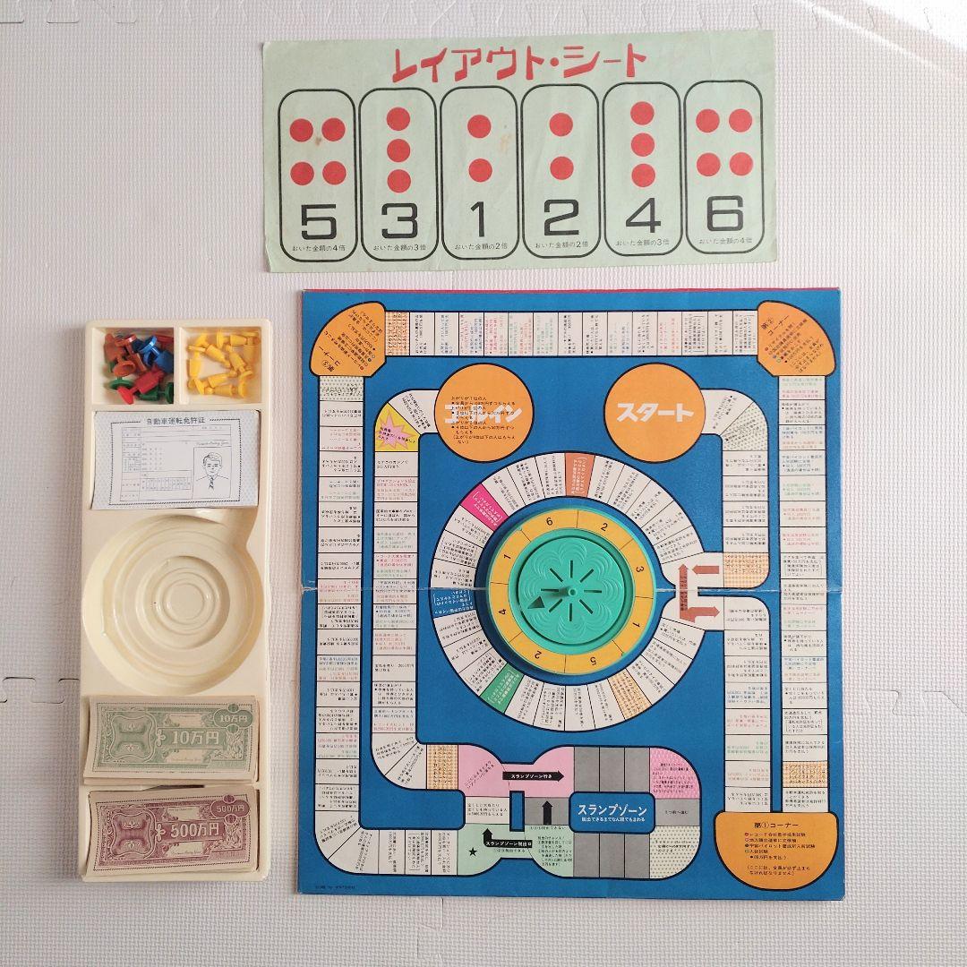 任天堂】運命ゲーム 1969年製【レトロ】 - メルカリ