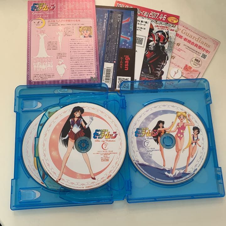 セーラームーン 特典付き Blu-ray 2巻セット