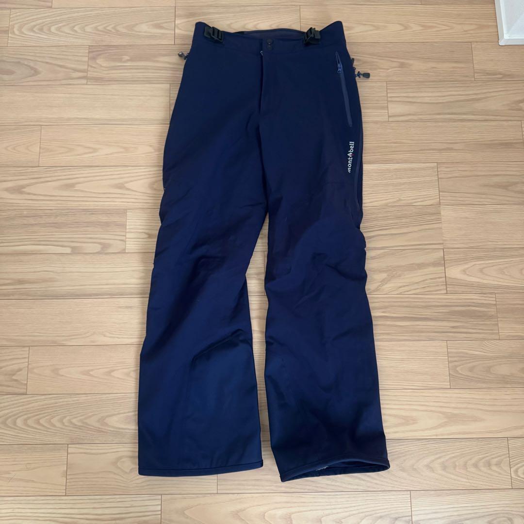 モンベル ドライテック インシュレーテッドパンツ レディース ネイビー L スーパードライテック インシュレーテッド アルパインパンツ Women's