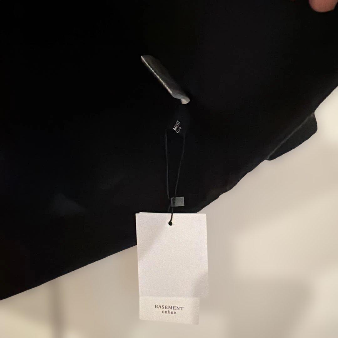 ノーカラー2WAYリバーミドルコート ブラックココア - メルカリ