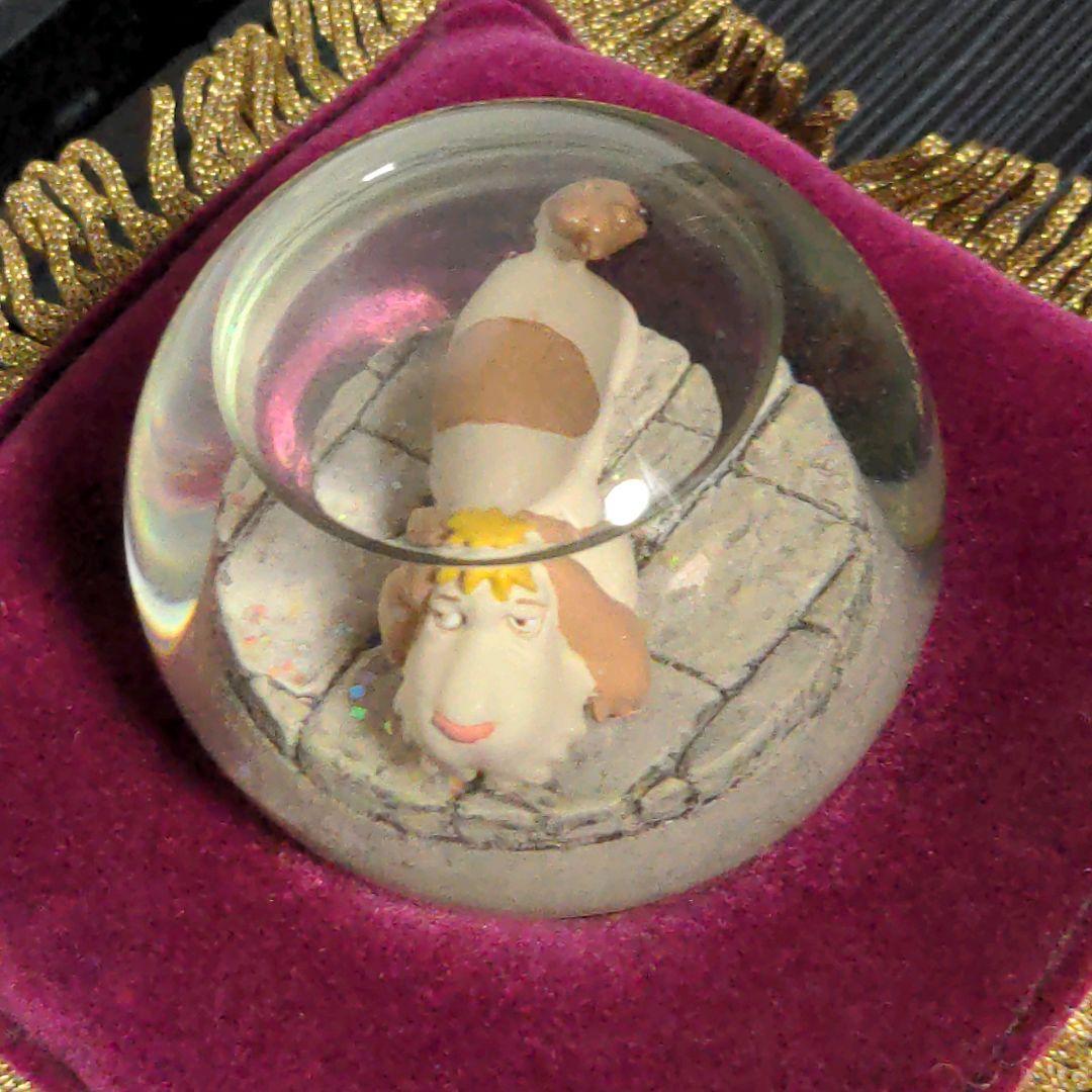 スタジオジブリ ハウルの動く城 ヒン 水晶 スノードーム スノー