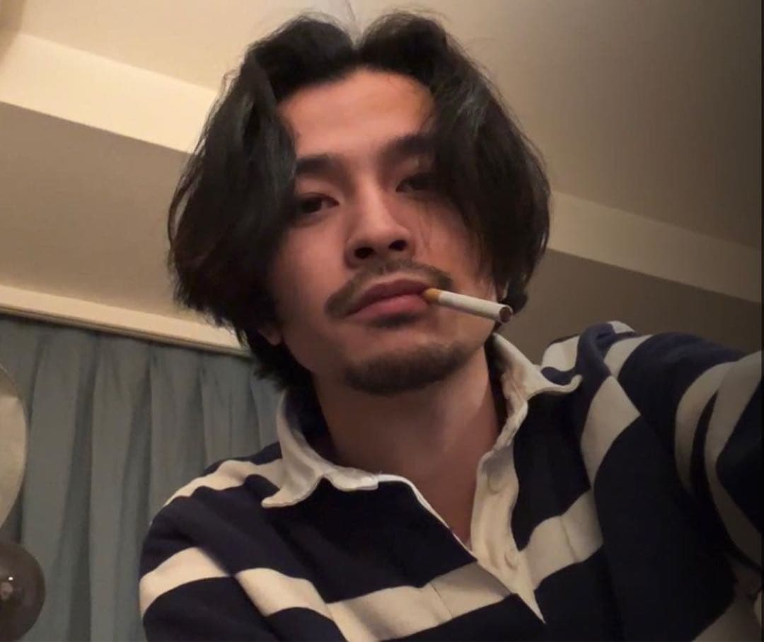 常田大希着用 POLO RALPH LAUREN ラガーシャツ 紺×白|mercariメルカリ