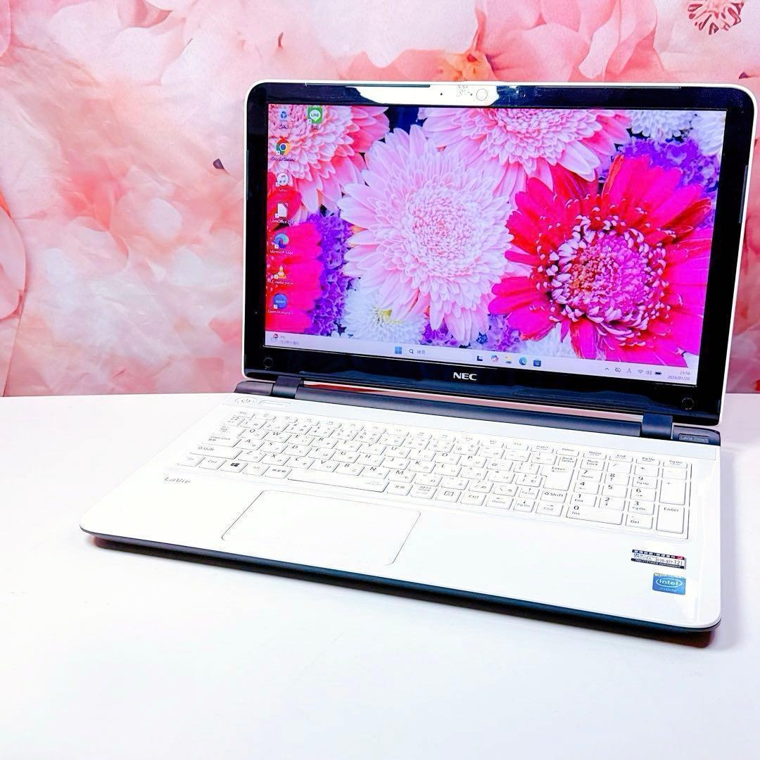 爆速16GB❤️新品SSD快適ノートパソコン windows11 カメラオフィス