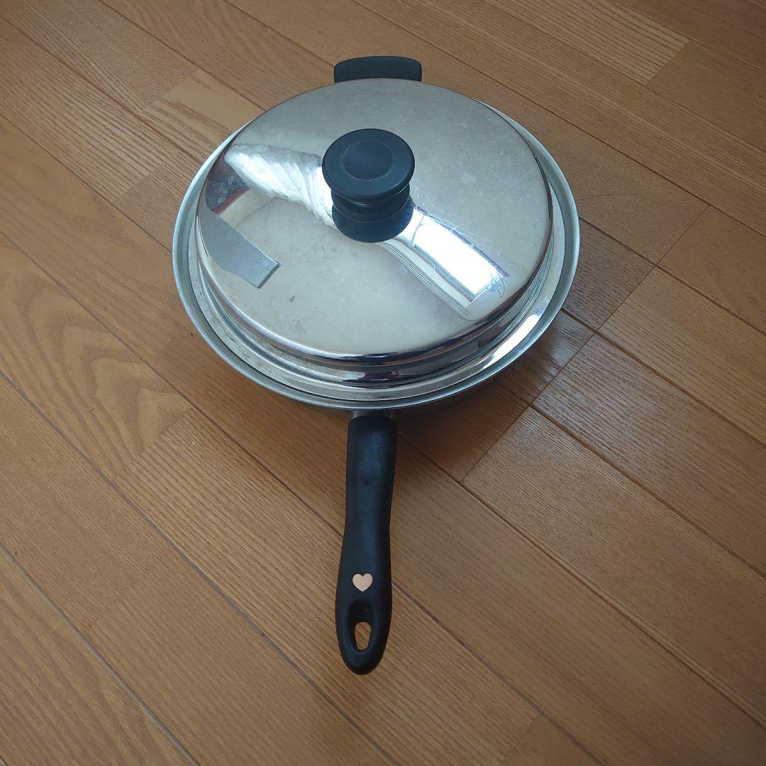 Amwayアムウェイ大型フライパン ステンレス IH対応 高級鍋 - メルカリ