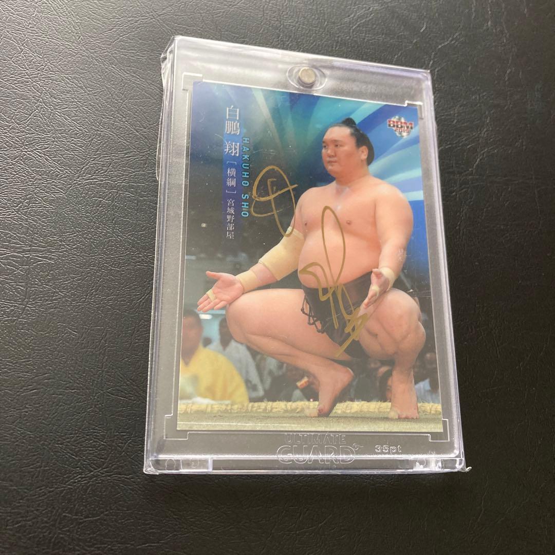 千代の富士BBM直筆ダブルサイン トレーディングカード 横綱 相撲 激