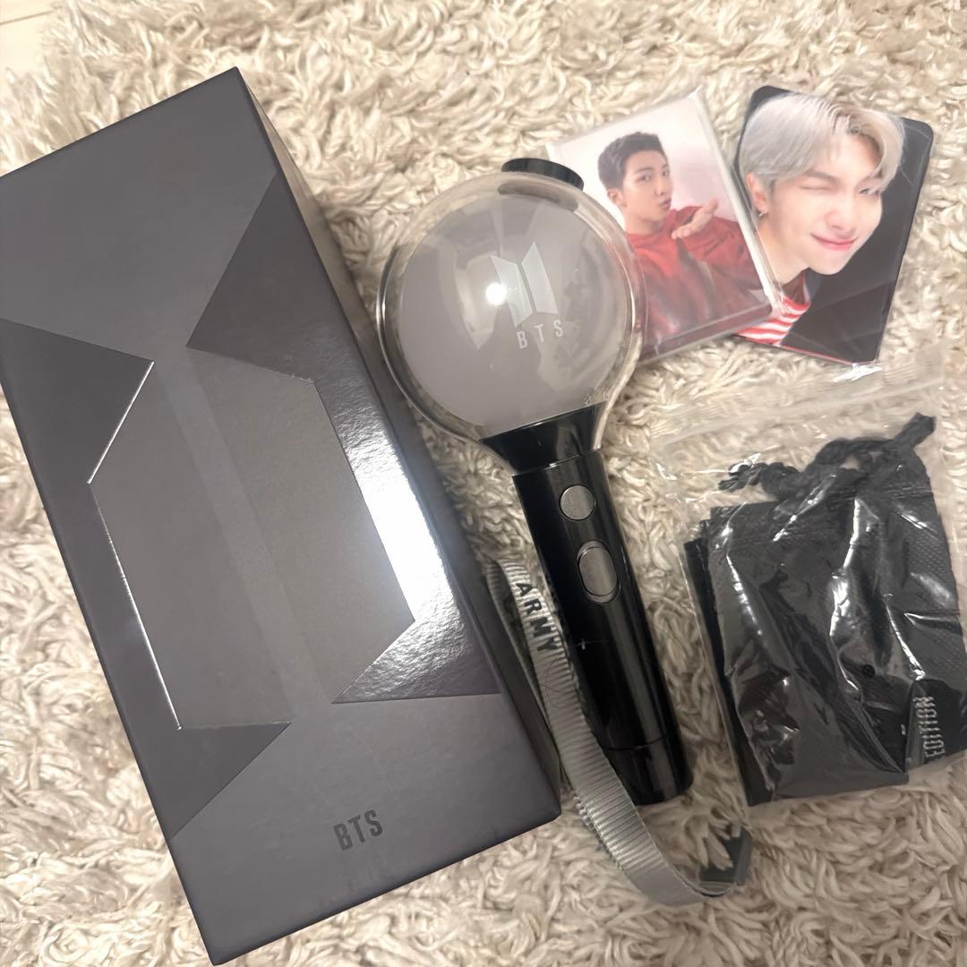 BTS 公式ペンライト アミボム ver.4 アミボム VER.4 発売！【BTS OFFICIAL LIGHT STICK VER.4】連動