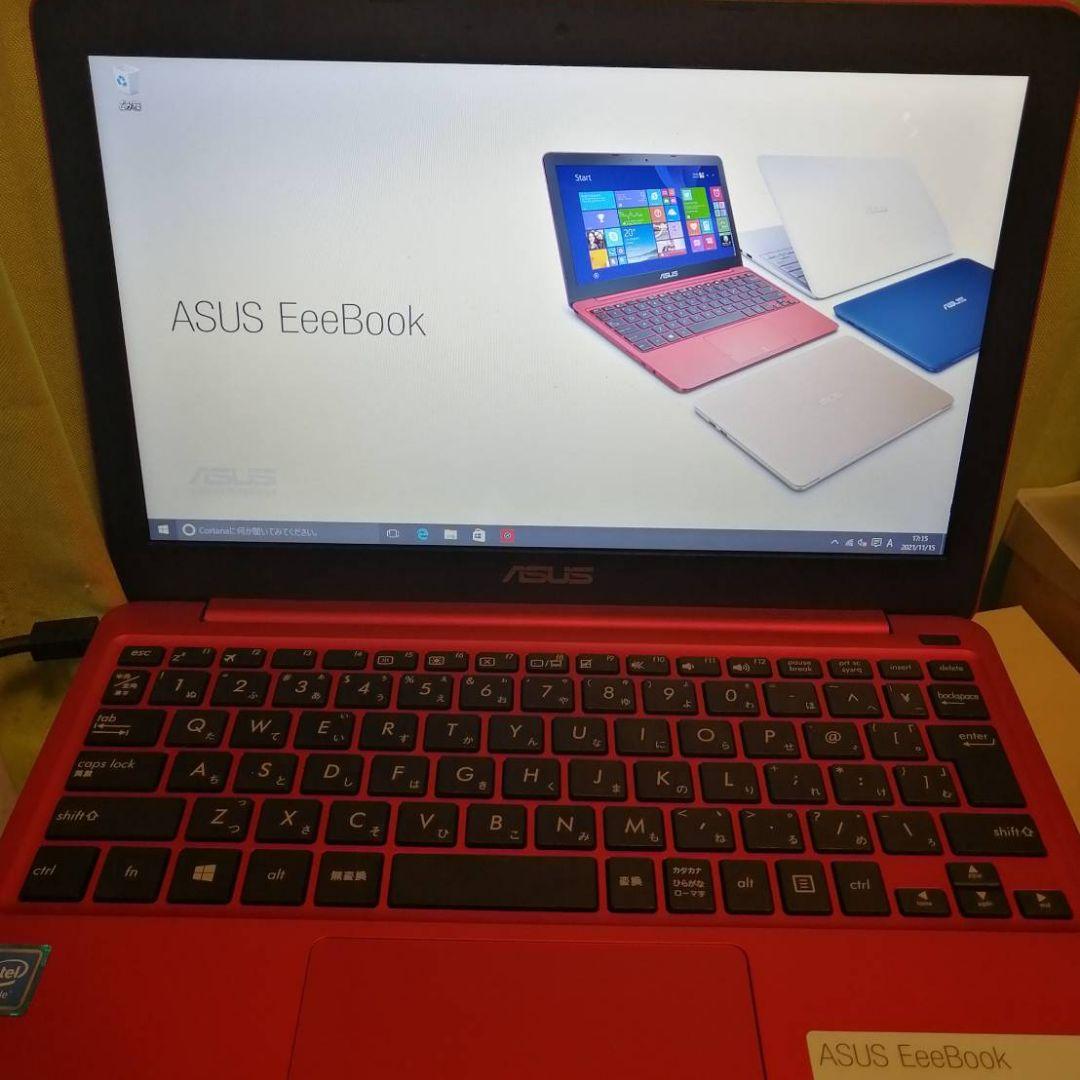 スマホ・タブレット・パソコン ASUS EeeBook X205TA-RED10 Amazon.co.jp: ASUS ノートパソコン EeeBook X205TA-RED10 Windows10