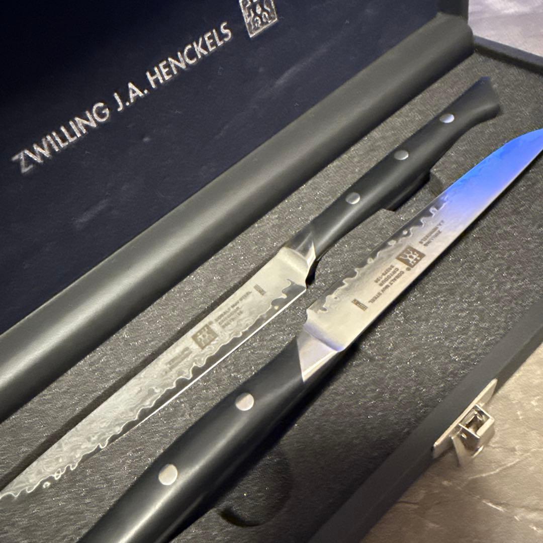 やまだまん様専用ZWILLING ダマスカス鋼 ペティナイフ ステーキナイフ