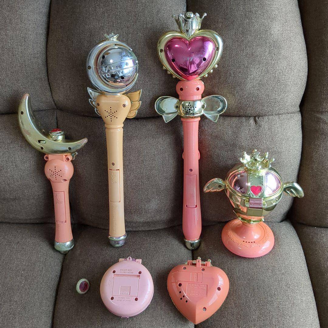 美少女戦士セーラームーン 90年代当時物 ロッド コンパクト 聖杯