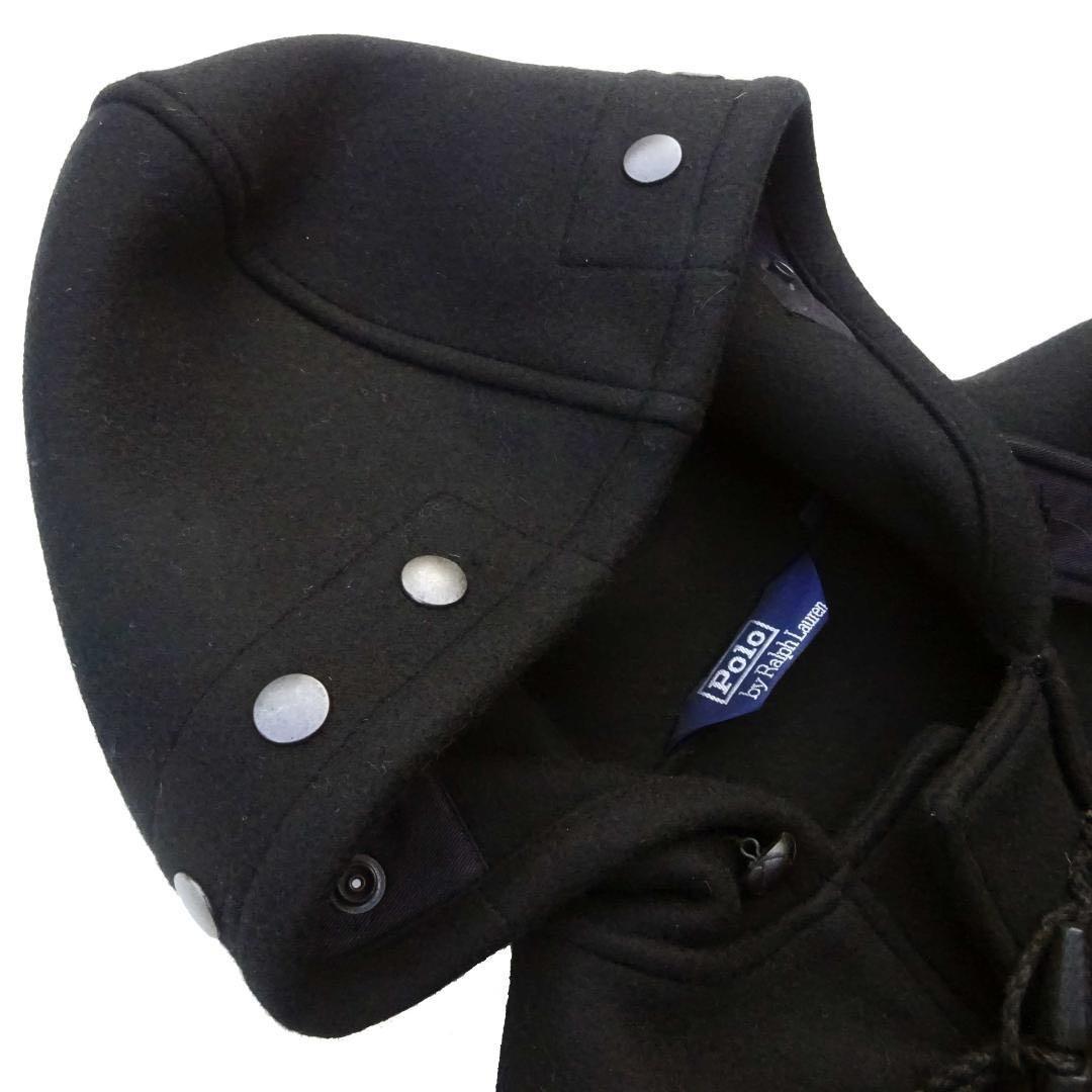 希少】極暖 90年代三角タグ ラルフローレン ダッフルコート黒ブラックM