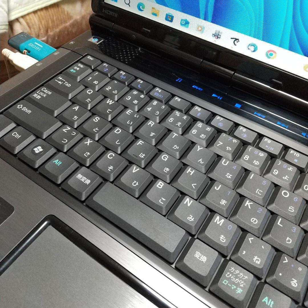 ゲートウェイ15.4インチノートPC M-1630j 中古良品Win11即使用可