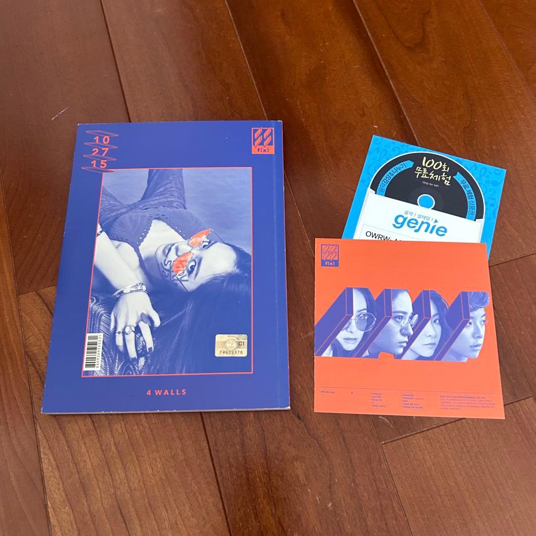 美品】f（X）4WALLS クリスタルver 韓国輸入盤 CD - メルカリ