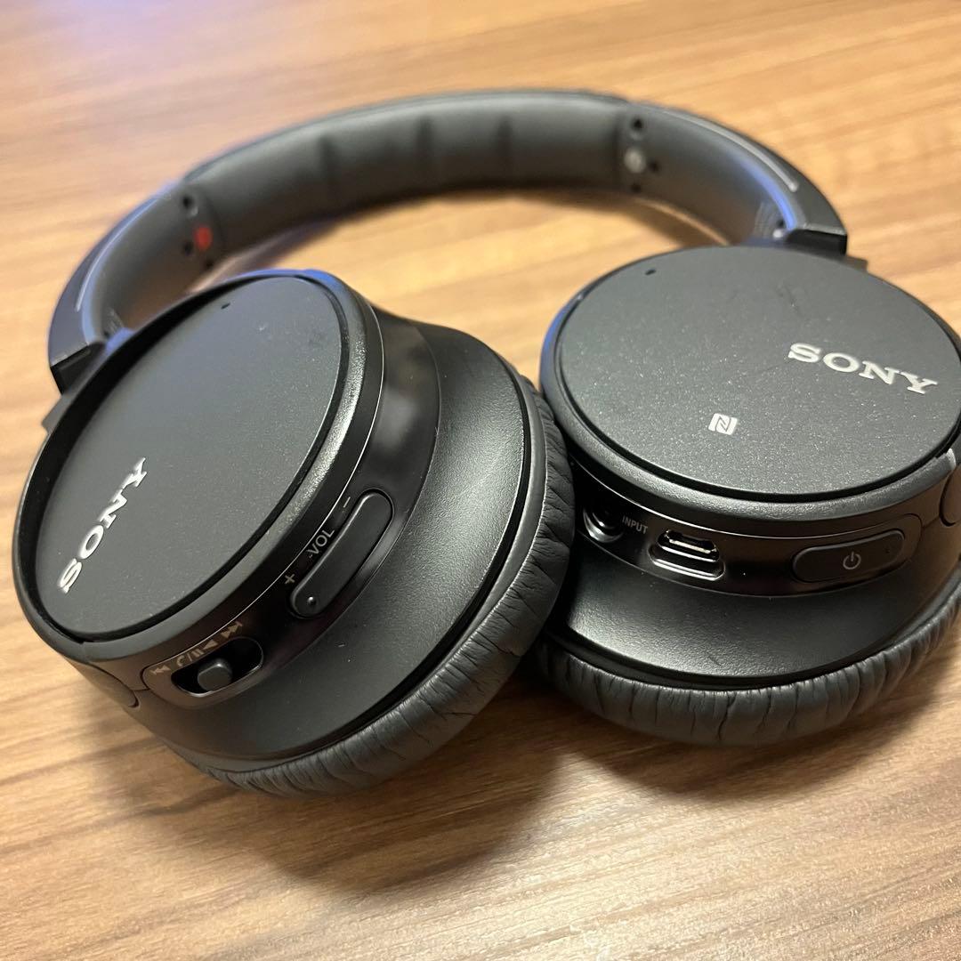 SONY ワイヤレスノイズキャンセリングヘッドホン WH-CH700N ブラック