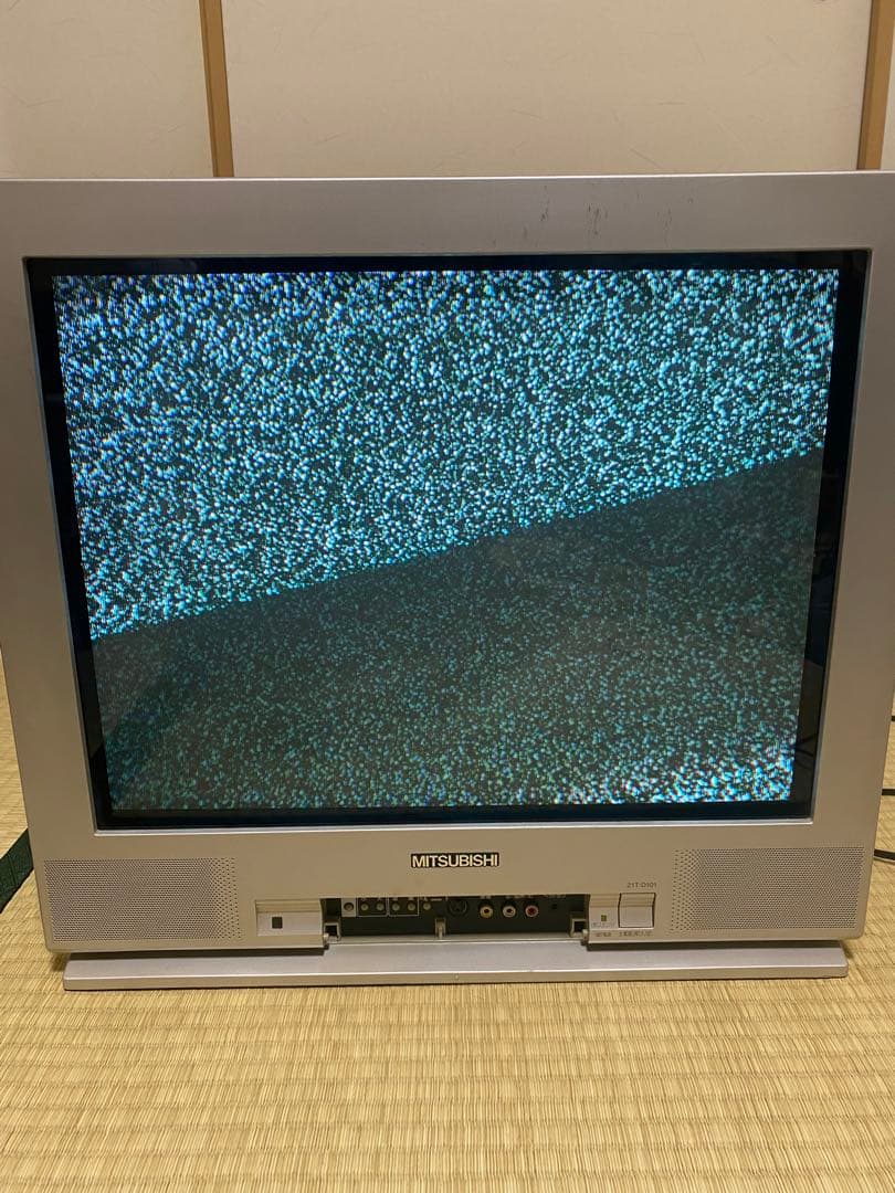 三菱】 21型ブラウン管テレビ 21T-D101 純正リモコン付き - メルカリ