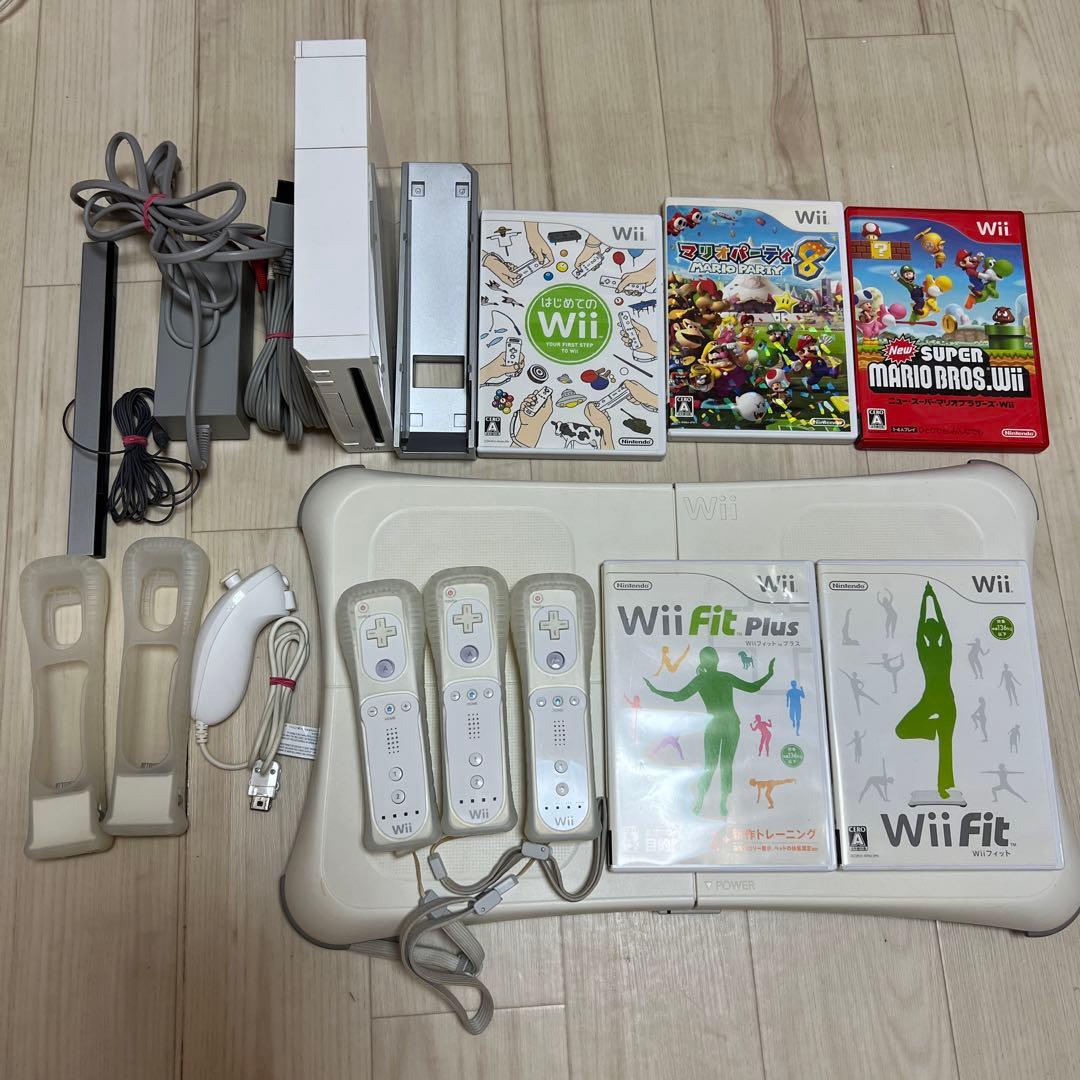 Wii 本体 ソフト 付属品 セット - メルカリ