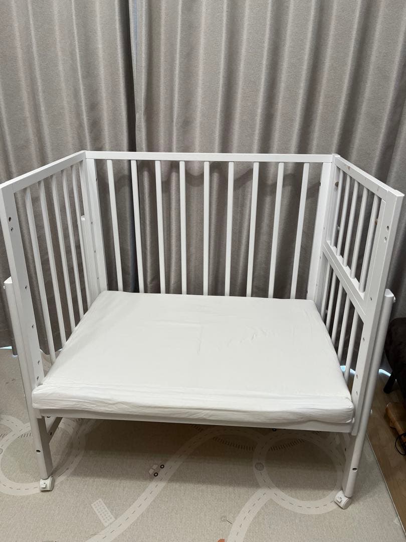 大和屋　そいねーるミニ mini 布団一式付き /福岡市で直接引き取りも可能 そいねーるミニ yamatoya 大和屋 ベビーベッドのレンタル | そいねーる