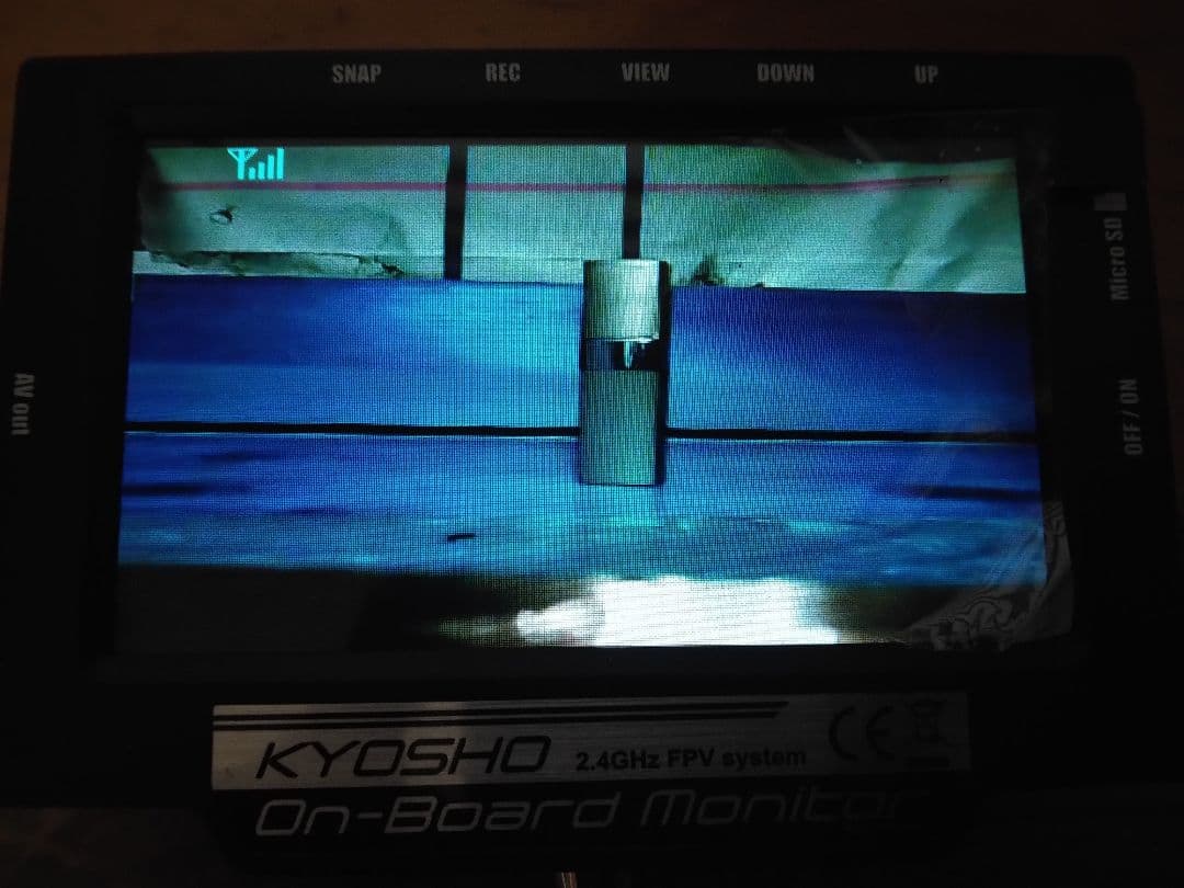 京商 ミニッツ オンボードモニター　2.4GHz FPV 82724BC