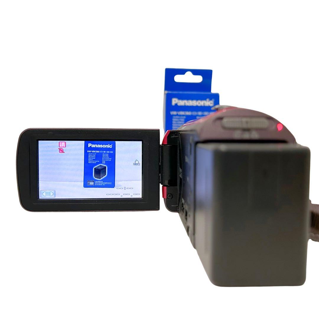 美品】Panasonic HDC-TM45 レッド／ビデオカメラ32 GB内蔵 - メルカリ