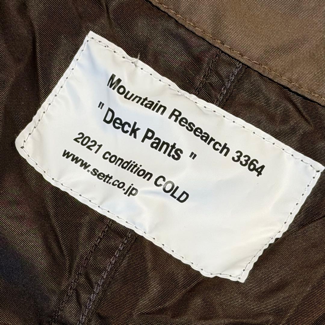 Mountain Research Deck Pants オーバーオール 高 品質