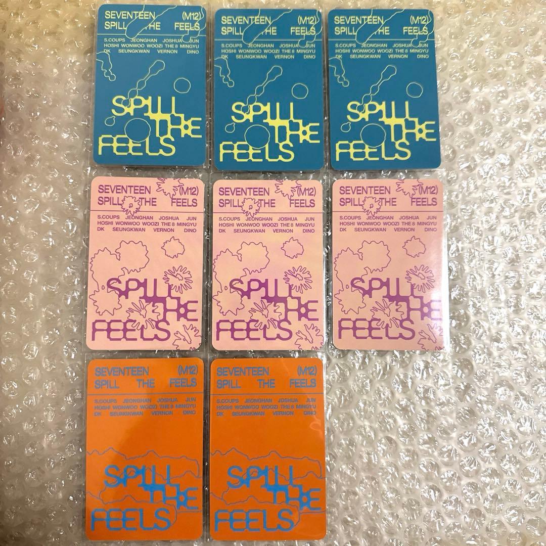 ジョンハン SPILL THE FEELS 封入KITweverse盤会場25枚 - メルカリ