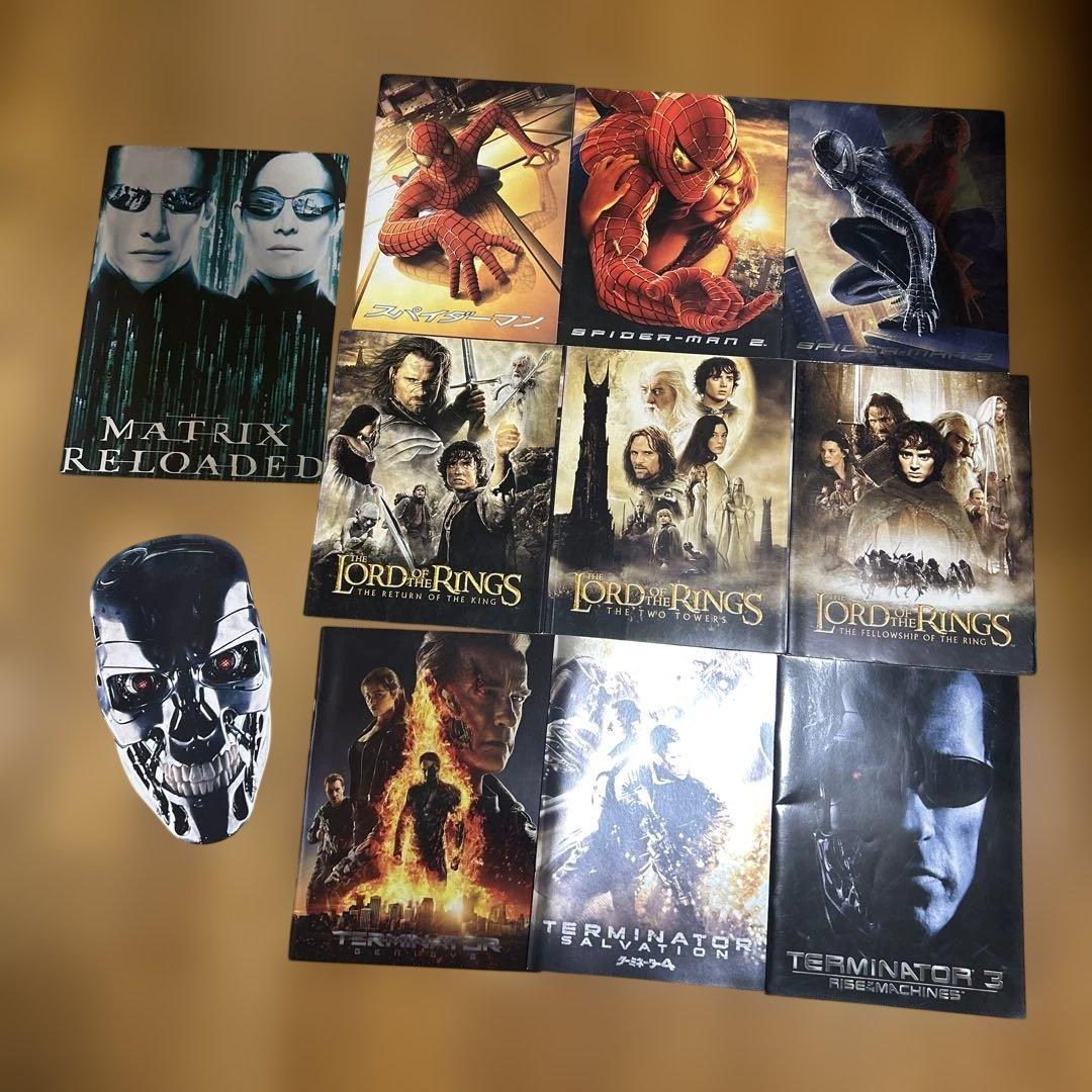 10冊＋1枚】映画4作品シリーズパンフレットセット - メルカリ