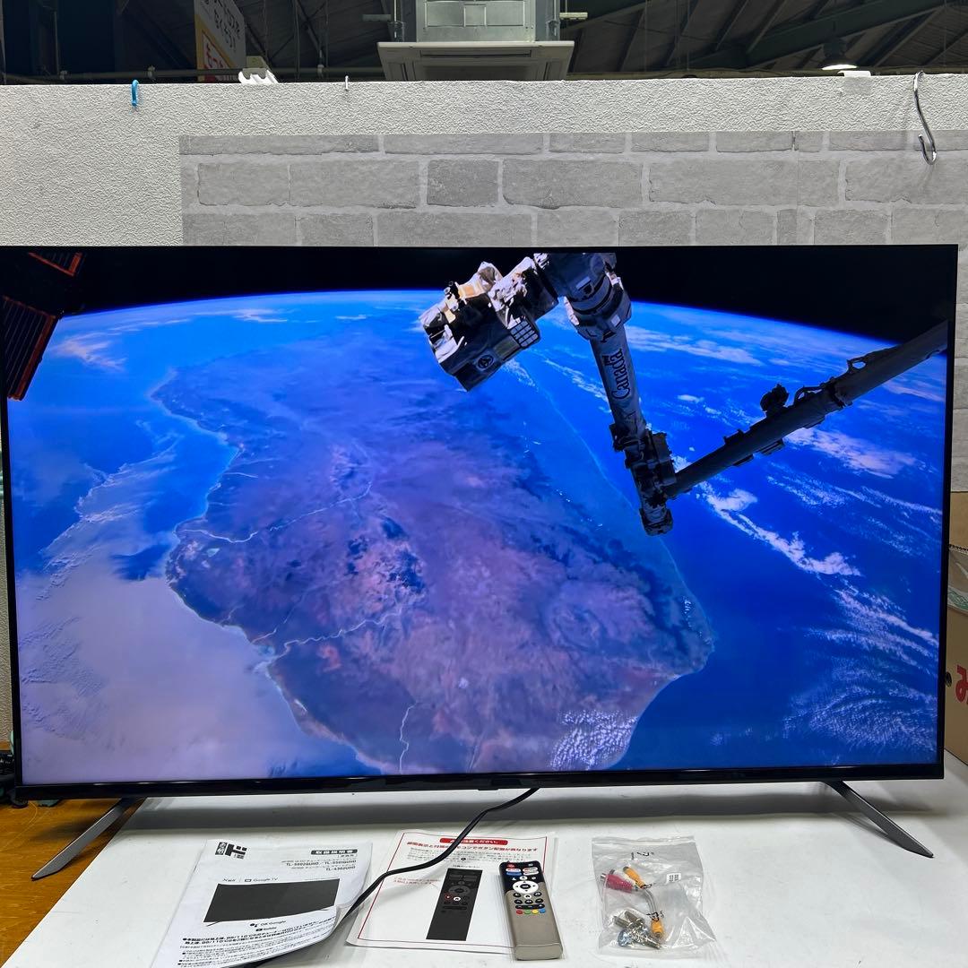 5834 QLED チューナーレススマートテレビ 50型 TL-5002QUHD ドン・キホーテ 50型GoogleTV機能搭載4K対応QLEDチューナーレス