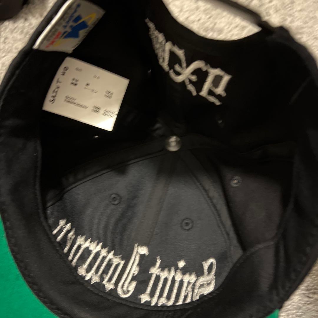 SAINT MICHAELセントマイケル 24AW 6パネルキャップ BLACK