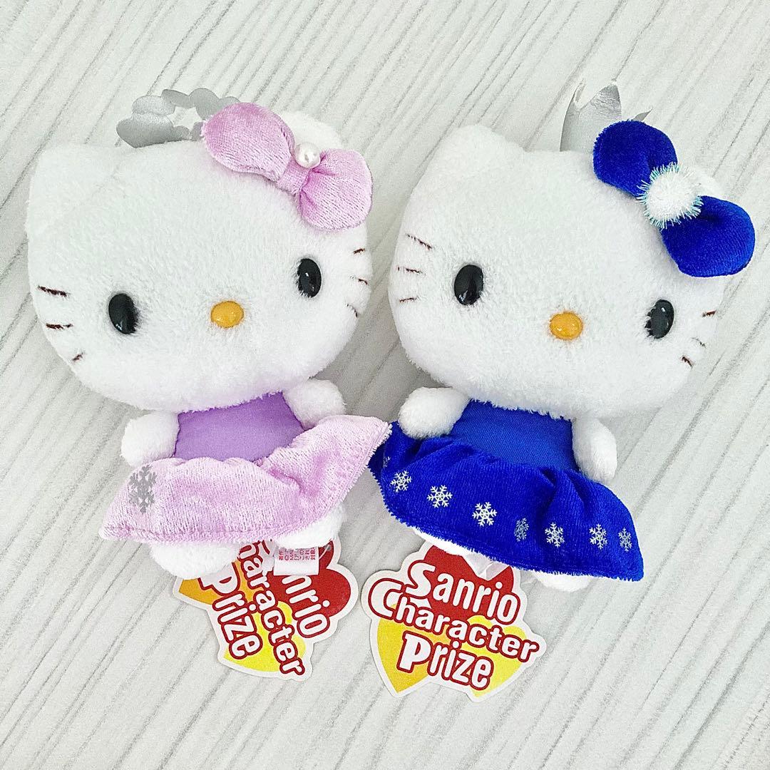 ☆希少！レトロハローキティ お姫様キティちゃん ぬいぐるみ 2点セット