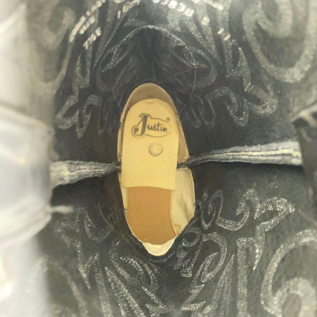 試着程度】justin ウエスタンブーツ 1409 カウボーイブーツ 25.5