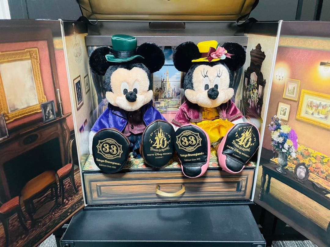 会員限定】ディズニー クラブ 33 40周年限定 ミッキー＆ミニー