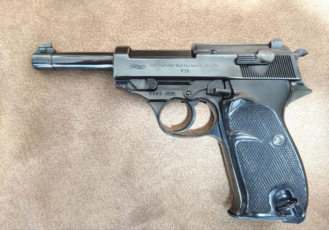 WA ワルサーP38 固定スライド スーパーメタリック カスタム品 - メルカリ