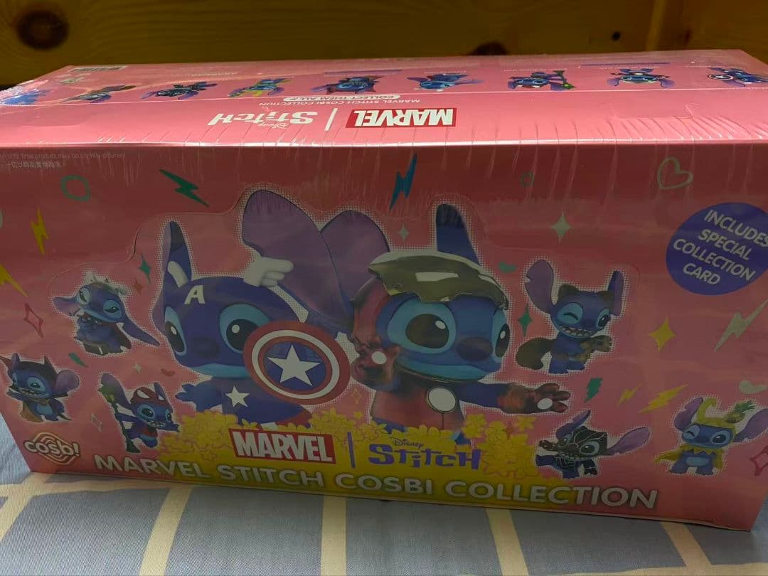 海外限定品 cosbiマーベル×スティッチ8種セットシュリンク付き未開封品